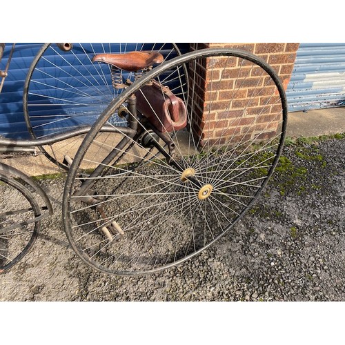 283 - Cunard No.7 Tricycle

Manufactured by F.J. Gibbons of Church Lane, Wolverhampton. Price new was £24 ... 