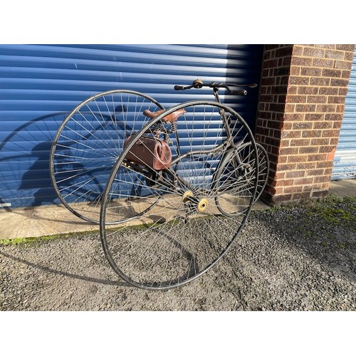 283 - Cunard No.7 Tricycle

Manufactured by F.J. Gibbons of Church Lane, Wolverhampton. Price new was £24 ... 