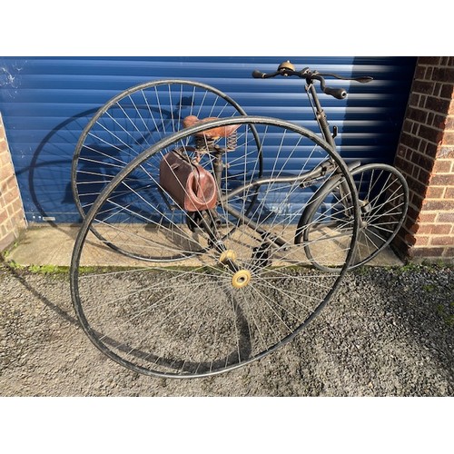 283 - Cunard No.7 Tricycle

Manufactured by F.J. Gibbons of Church Lane, Wolverhampton. Price new was £24 ... 