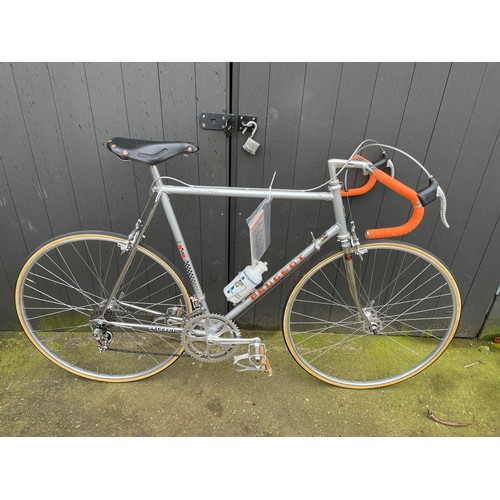 276 - Peugeot PY10 Road Bicycle, 58cm CTC, 200 miles use from new (1980) compete with factory build record... 