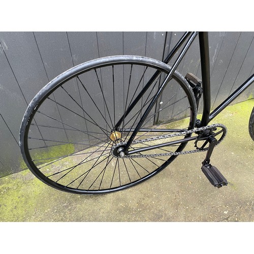 284 - c1900 Diamond Safety Bicycle. Manufacturer unknown, a fully and impressively restored machine. New b... 