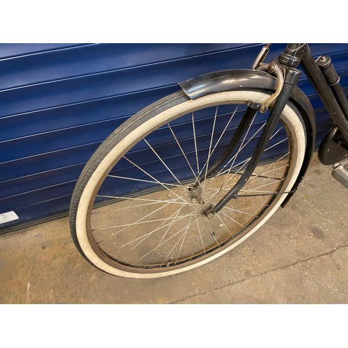 286 - 1943/44 BSA Sunbeam 'Royal Light Tourist' W3 in Wartime Finish. Philidyne lighting set, new tyres, n... 