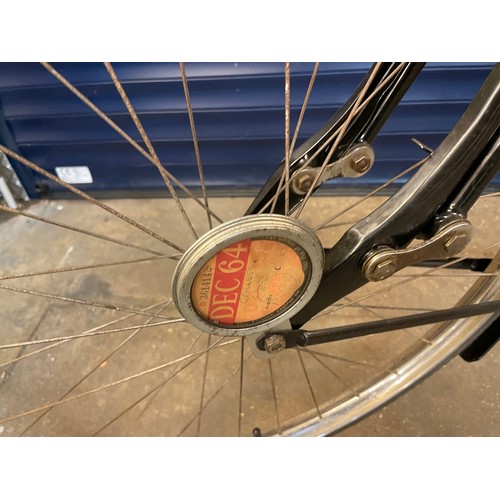 288 - A 1955 BSA 'Winged Wheel' motorised bicycle. Genuine pair (engine & frame), fully rebuilt and retain... 