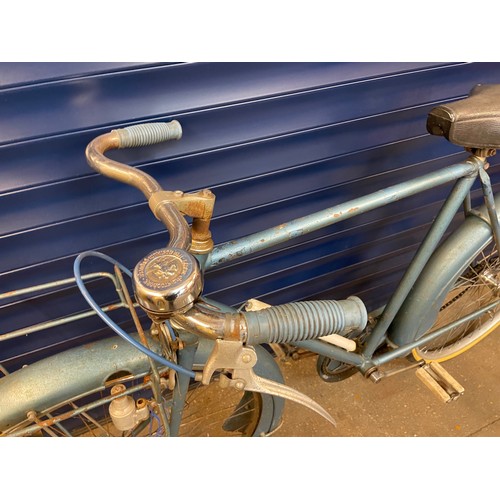 287 - 50s Velo Porteur bicycle. Acquired by the vendor in France from Villedieu La Poele and stated to be ... 