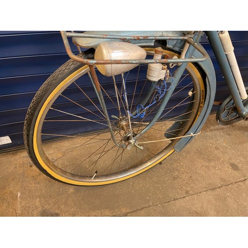 287 - 50s Velo Porteur bicycle. Acquired by the vendor in France from Villedieu La Poele and stated to be ... 