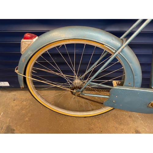 287 - 50s Velo Porteur bicycle. Acquired by the vendor in France from Villedieu La Poele and stated to be ... 