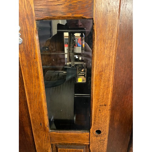 235 - A Dey Time Register Clocking in Machine. US manufactured and supplied by Howard Bros of London. An e... 