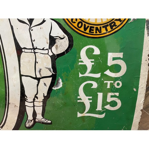 189 - Rudge Whitworth multi coloured enamel sign. 40 x 30 Inches.

Please note we are unable to offer ship... 