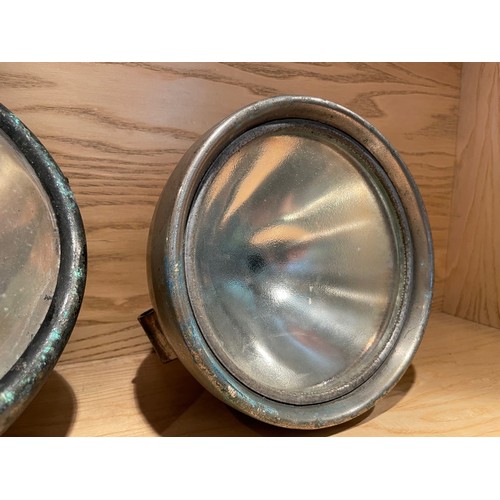 21 - Two Car Lamps, Rotax 8