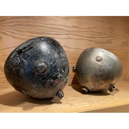 21 - Two Car Lamps, Rotax 8