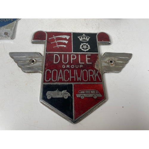 4 - 3 Motor Vehicle Badges, Commercial Motor Users Association, 18 Plus Group, Duple
Shipping Rate B