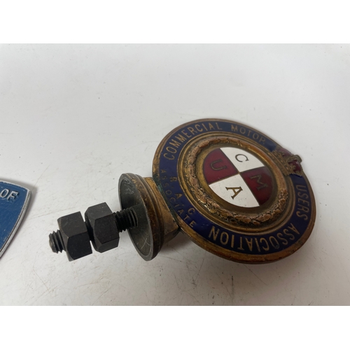 4 - 3 Motor Vehicle Badges, Commercial Motor Users Association, 18 Plus Group, Duple
Shipping Rate B