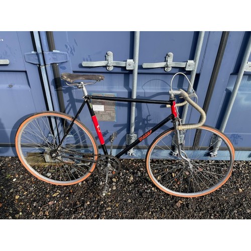 Bates Bicycle Single speed cantiflex diadrant forks constrictor rims 22 ...