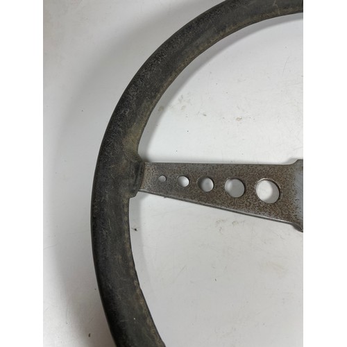 37 - A Vintage Car Steering Wheel, 15 1/15