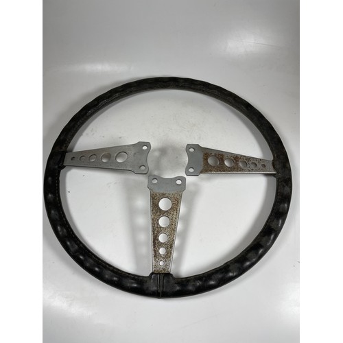 37 - A Vintage Car Steering Wheel, 15 1/15