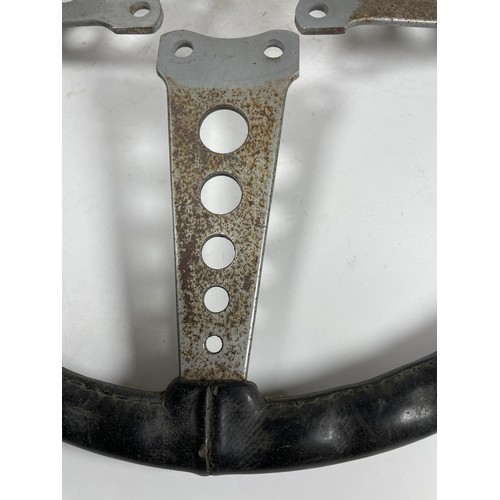 37 - A Vintage Car Steering Wheel, 15 1/15