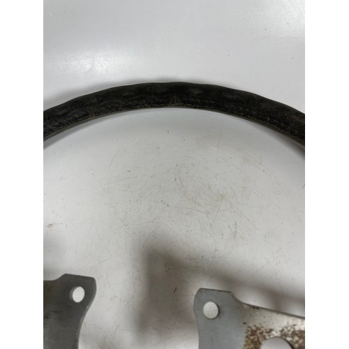 37 - A Vintage Car Steering Wheel, 15 1/15