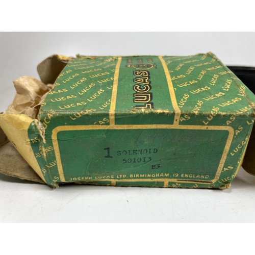 35 - A selection of items ex Rolls Royce Phantom I, Lucas No.17C Spare Bulb Holder (with Bulbs), Lucas So... 