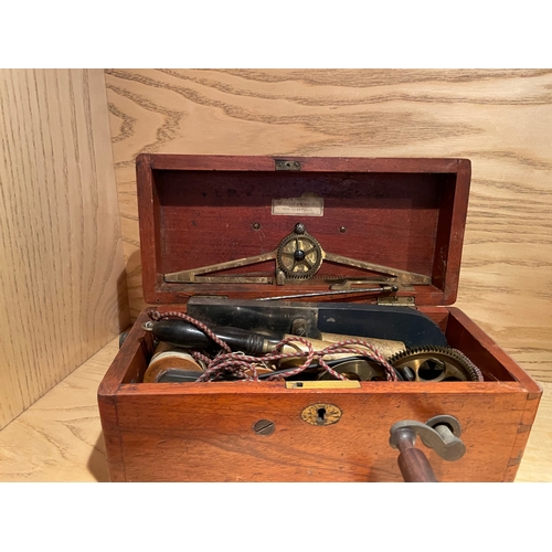 10 - An Early Electric Shock Machine t/w Macaura Pulsocon and Another Unidentifed Scientifc Instrument

I... 