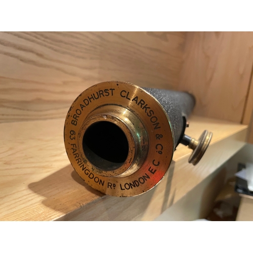 2 - Broadhurst Clarkson & Co Telescope Approx 27