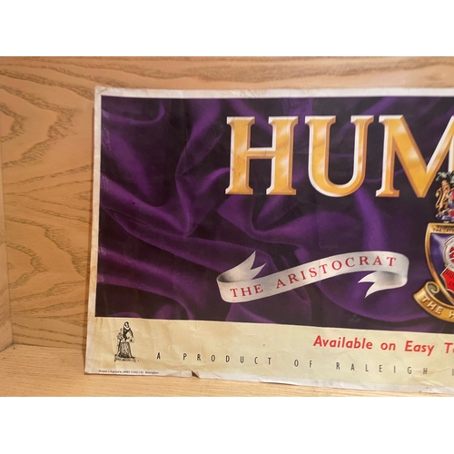 49 - Humber 'The Aristorcrat of All Bicycles' Advertising Poster, 24