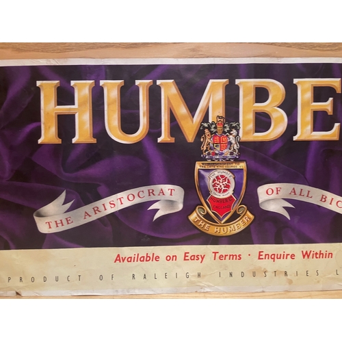 49 - Humber 'The Aristorcrat of All Bicycles' Advertising Poster, 24