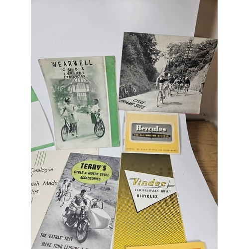140 - A Qty of Cycle Accessory Catalogues, Warco, Terrys, Vindec, Etc

Shipping Rate A