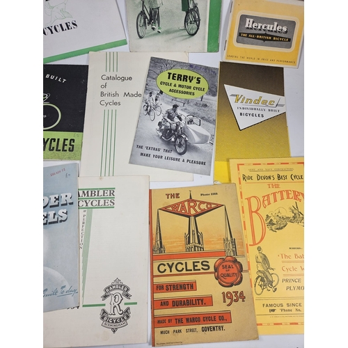 140 - A Qty of Cycle Accessory Catalogues, Warco, Terrys, Vindec, Etc

Shipping Rate A