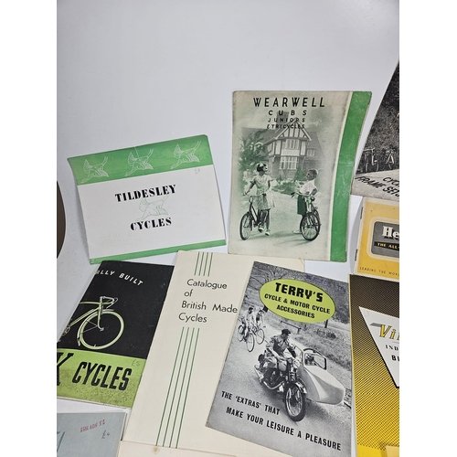 140 - A Qty of Cycle Accessory Catalogues, Warco, Terrys, Vindec, Etc

Shipping Rate A