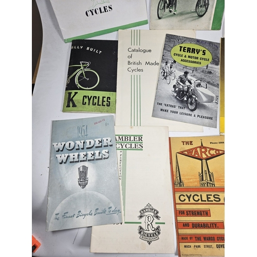 140 - A Qty of Cycle Accessory Catalogues, Warco, Terrys, Vindec, Etc

Shipping Rate A