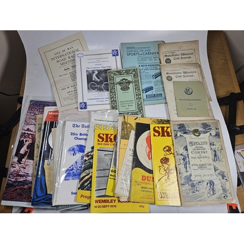 143 - Qty of Cycle Racing Programmes, Kent, Wembley, Isle of Man, etc

Shipping Rate A