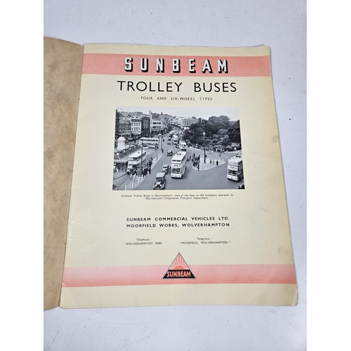 114 - 1937 Sunbeam Trolleybuses Catalogue, Stamped Ipswich 1937.

Shipping Rate A
