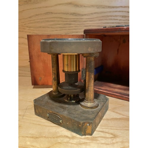 12 - Field & Co Microtome with Case, by Field & Co of Suffolk Street, Birmingham

Shipping Rate B