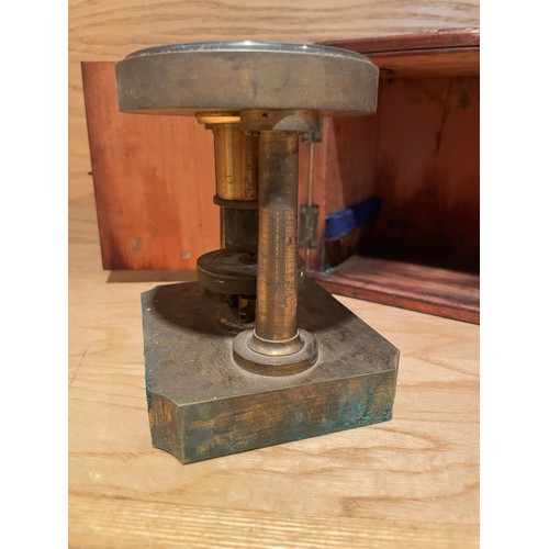 12 - Field & Co Microtome with Case, by Field & Co of Suffolk Street, Birmingham

Shipping Rate B