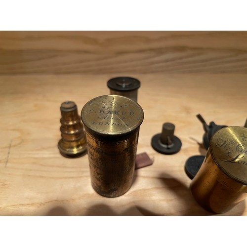 6 - 2no Microscopes t/w A Cambridge University Bunsen Burner. Both Microscopes marked Department of Radi... 