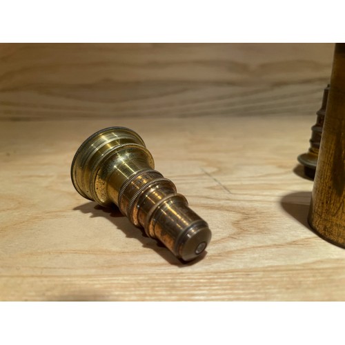 6 - 2no Microscopes t/w A Cambridge University Bunsen Burner. Both Microscopes marked Department of Radi... 