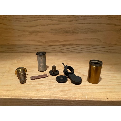 6 - 2no Microscopes t/w A Cambridge University Bunsen Burner. Both Microscopes marked Department of Radi... 