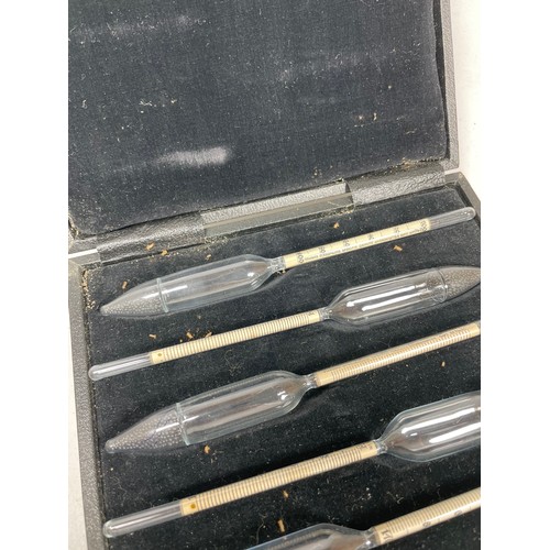 7 - Box Set of 6no Twadell Hydrometers by J W Towers & Co Ltd

Shipping Rate B