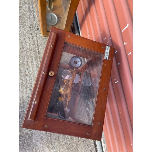 15 - 2no Laboratory Analytical Balances in Glazed Cases. One by L'Oertling & Co of London.

In House Ship... 