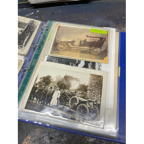 99 - Renault Cars Vintage Photographic Archive 1898-1939. Ten Folders of Period Photographs, Postcards, A... 