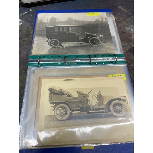 99 - Renault Cars Vintage Photographic Archive 1898-1939. Ten Folders of Period Photographs, Postcards, A... 