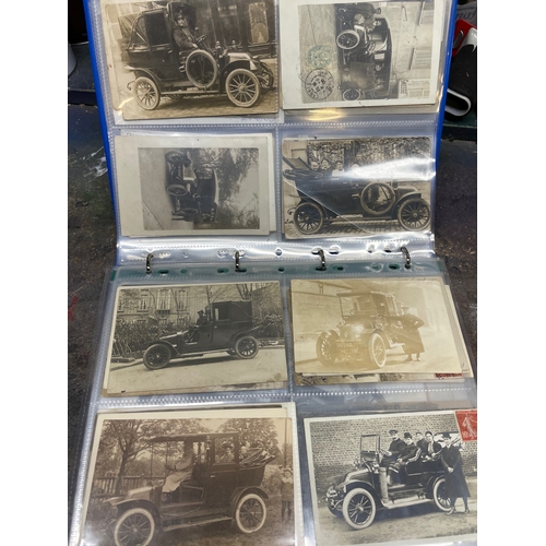 99 - Renault Cars Vintage Photographic Archive 1898-1939. Ten Folders of Period Photographs, Postcards, A... 
