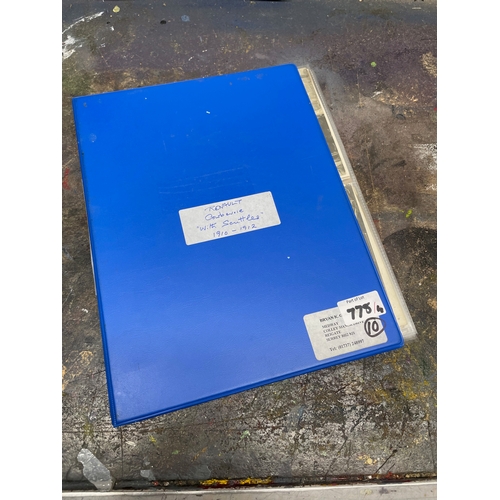 99 - Renault Cars Vintage Photographic Archive 1898-1939. Ten Folders of Period Photographs, Postcards, A... 