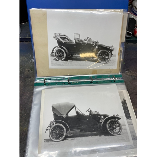 99 - Renault Cars Vintage Photographic Archive 1898-1939. Ten Folders of Period Photographs, Postcards, A... 