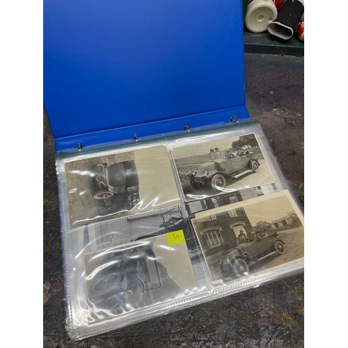 99 - Renault Cars Vintage Photographic Archive 1898-1939. Ten Folders of Period Photographs, Postcards, A... 