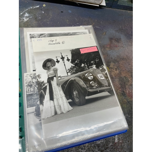 99 - Renault Cars Vintage Photographic Archive 1898-1939. Ten Folders of Period Photographs, Postcards, A... 