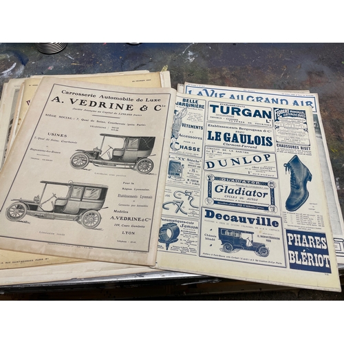 100 - La Vie Au Grand Air French Language Magazines Featuring Race Reports And Features 1906-1908. No's 40... 