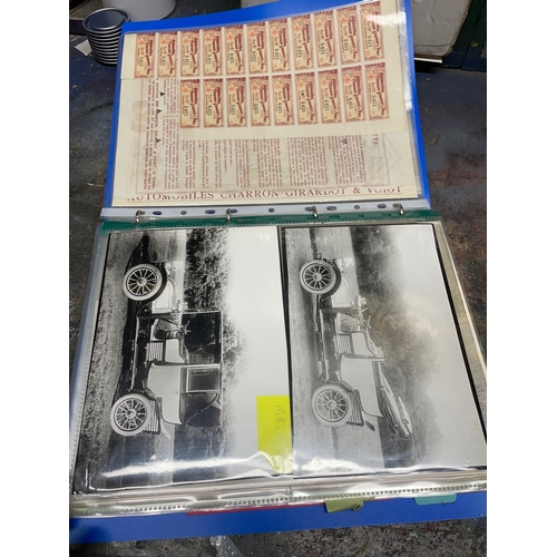 97 - CGV, Charron, Charron Laycock Vintage Car Photographic Archive, One Folders of Period Photographs, P... 