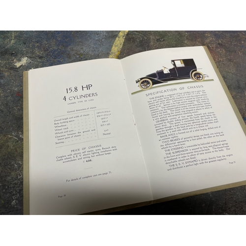 101 - Renault - A Selection of 1920s Era Brochures, Renault Ltd Price List (Folded Card), Renault French L... 