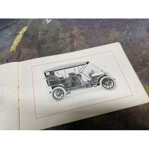 102 - Darracq Cars 1907 Full Range Catalogue, 50pp in Good Age Related Condition with some tearing and loo... 